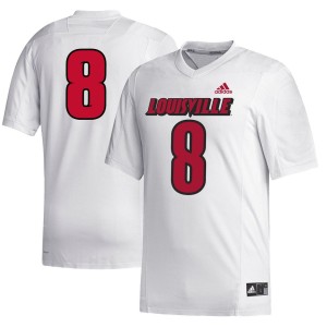 #8 Louisville Cardinals adidas Alumni Replica Jersey - White