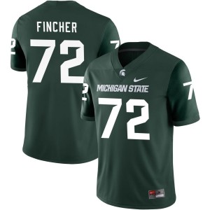 Dallas Fincher Michigan State Spartans Nike NIL Replica Football Jersey - Green