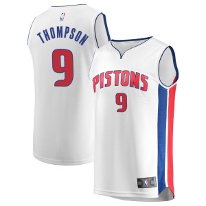 Ausar Thompson Detroit Pistons Fanatics Branded Fast Break Replica Jersey White - Association Edition