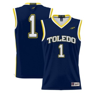 #1 Toledo Rockets ProSphere Basketball Jersey - Navy
