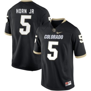 Jimmy Horn Jr Colorado Buffaloes Nike NIL Replica Football Jersey - Black