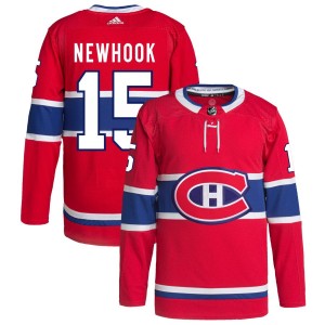 Alex Newhook Montreal Canadiens adidas Home Primegreen Authentic Pro Jersey - Red
