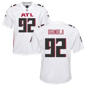 Adetokunbo Ogundeji Nike Atlanta Falcons Youth Game Jersey - White
