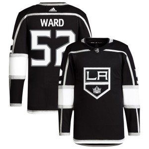 Taylor Ward Los Angeles Kings adidas Home Primegreen Authentic Pro Jersey - Black