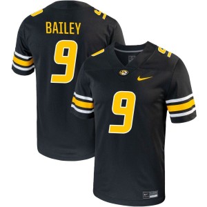Chad Bailey Missouri Tigers Nike NIL Replica Football Jersey - Black