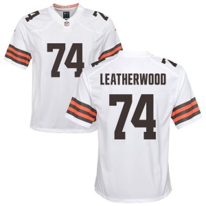 Alex Leatherwood Nike Cleveland Browns Youth Game Jersey - White