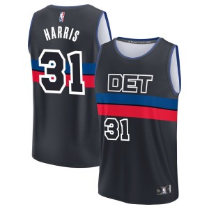 Joe Harris Detroit Pistons Fanatics Branded Youth Fast Break Replica Jersey - Statement Edition - Black