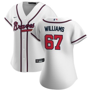 Luke Williams Atlanta Braves Nike Women's Home Replica Jersey - White