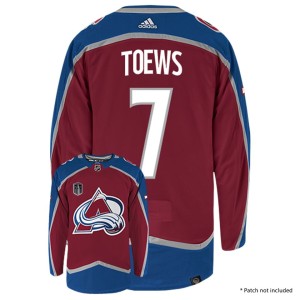 Devon Toews Colorado Avalanche Adidas Primegreen Authentic NHL Hockey Jersey