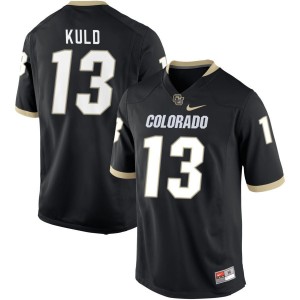 Gavin Kuld Colorado Buffaloes Nike NIL Replica Football Jersey - Black