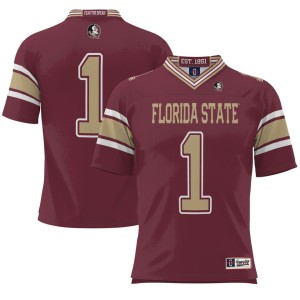 #1 Florida State Seminoles ProSphere Endzone Football Jersey - Garnet