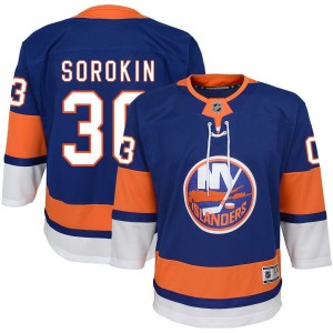 Ilya Sorokin New York Islanders Youth Home Premier Jersey - Blue