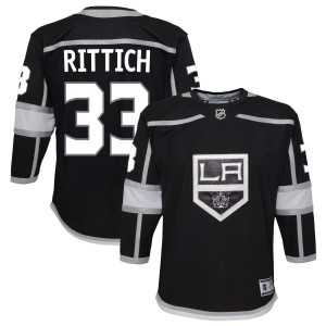 David Rittich Los Angeles Kings Youth Home Replica Jersey - Black