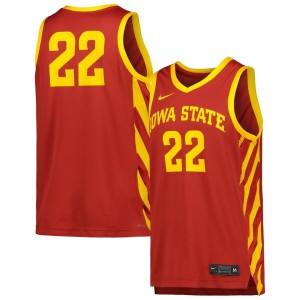 Iowa State Cyclones Nike Replica Basketball Jersey - Cardinal