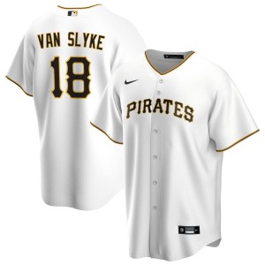 Andy Van Slyke Pittsburgh Pirates Nike Home RetiredReplica Jersey - White