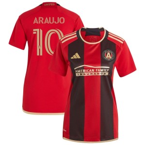 Luiz Araujo Atlanta United FC adidas Women's 2023 The 17s' Kit Replica Jersey - Black