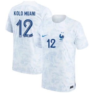 France Kolo Muani Away Jersey 2022 World Cup Kit