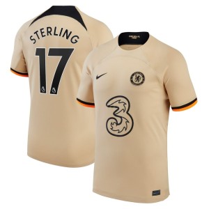 Raheem Sterling Chelsea Nike 2022/23 Third Breathe Stadium Replica Player Jersey - Gold
