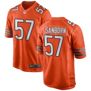 Jack Sanborn Chicago Bears Nike Alternate Game Jersey - Orange