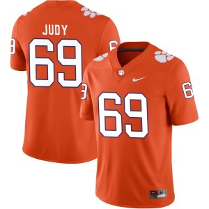 Sam Judy Clemson Tigers Nike NIL Replica Football Jersey - Orange