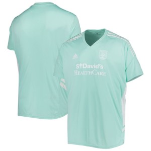 Austin FC adidas Soccer Training Jersey - Green/White