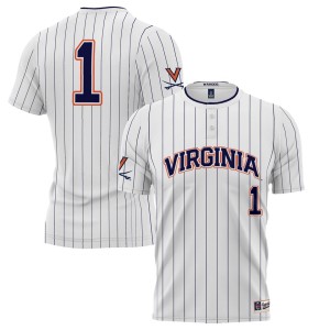 #1 Virginia Cavaliers ProSphere Unisex Softball Jersey - White