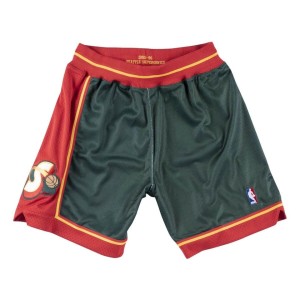 1995-96 Authentic Shorts Seattle SuperSonics