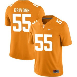 Braeden Krivosh Tennessee Volunteers Nike NIL Replica Football Jersey - Tennessee Orange