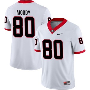 Brandon Moody Georgia Bulldogs Nike NIL Replica Football Jersey - White