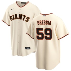 John Brebbia San Francisco Giants Nike Home Replica Jersey - Cream