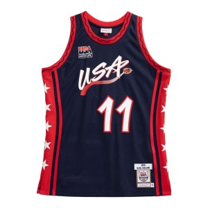 Authentic Karl Malone Team USA Mens 1996-97 Jersey