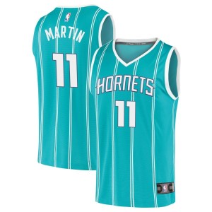 Cody Martin Charlotte Hornets Fanatics Branded Youth 2020 Fast Break Replica Jersey - Icon Edition - Teal