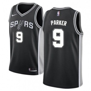 Youth San Antonio Spurs Tony Parker Icon Edition Jersey - Black