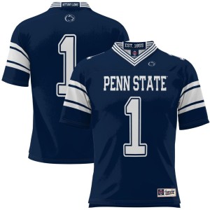#1 Penn State Nittany Lions ProSphere Football Jersey - Navy