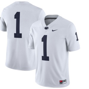 #1 Penn State Nittany Lions Nike Game Player Jersey - White