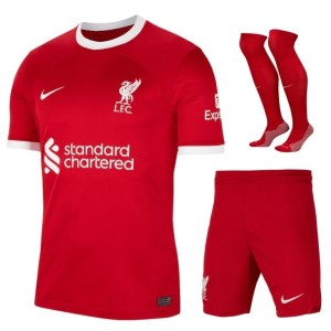 23/24 Youth Liverpool Home Jersey Kids Kit