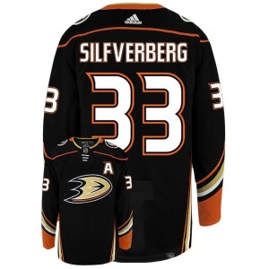 Jakob Silfverberg Anaheim Ducks Adidas Primegreen Authentic NHL Hockey Jersey
