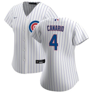 Alexander Canario Chicago Cubs Nike Women's Home Replica Jersey - White