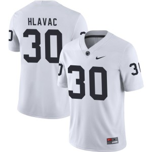George Hlavac Penn State Nittany Lions Nike NIL Replica Football Jersey - White