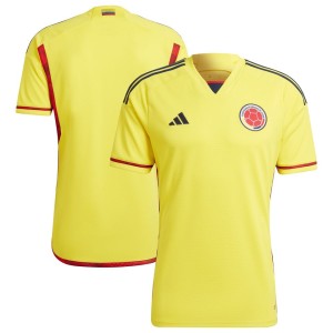 Colombia National Team adidas 2022/23 Home Replica Blank Jersey - Yellow