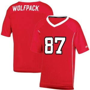 Men's Red NC State Wolfpack Team Football Jersey