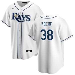 Colin Poche Tampa Bay Rays Nike Youth Home Replica Jersey - White