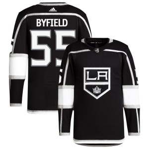 Quinton Byfield Los Angeles Kings adidas Home Primegreen Authentic Pro Jersey - Black