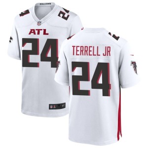 A.J. Terrell Jr Atlanta Falcons Nike Game Jersey - White