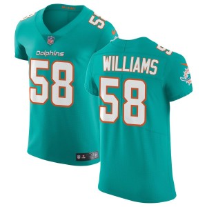 Connor Williams Miami Dolphins Nike Vapor Untouchable Elite Jersey - Aqua