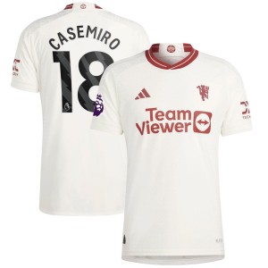 Casemiro Manchester United adidas 2023/24 Third Authentic Player Jersey - White