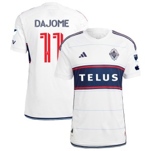 Cristian Dajome Vancouver Whitecaps FC adidas 2023 Bloodlines Authentic Jersey - White