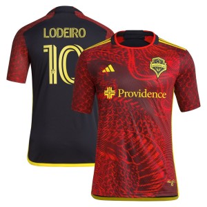Nicolas Lodeiro Seattle Sounders FC adidas 2023 The Bruce Lee Kit Replica Jersey - Red