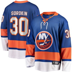 Ilya Sorokin New York Islanders Fanatics Branded Home Breakaway Player Jersey - Royal