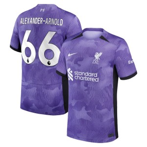 Trent Alexander-Arnold Liverpool Nike Youth 2023/24 Third Stadium Replica Player Jersey - Purple
